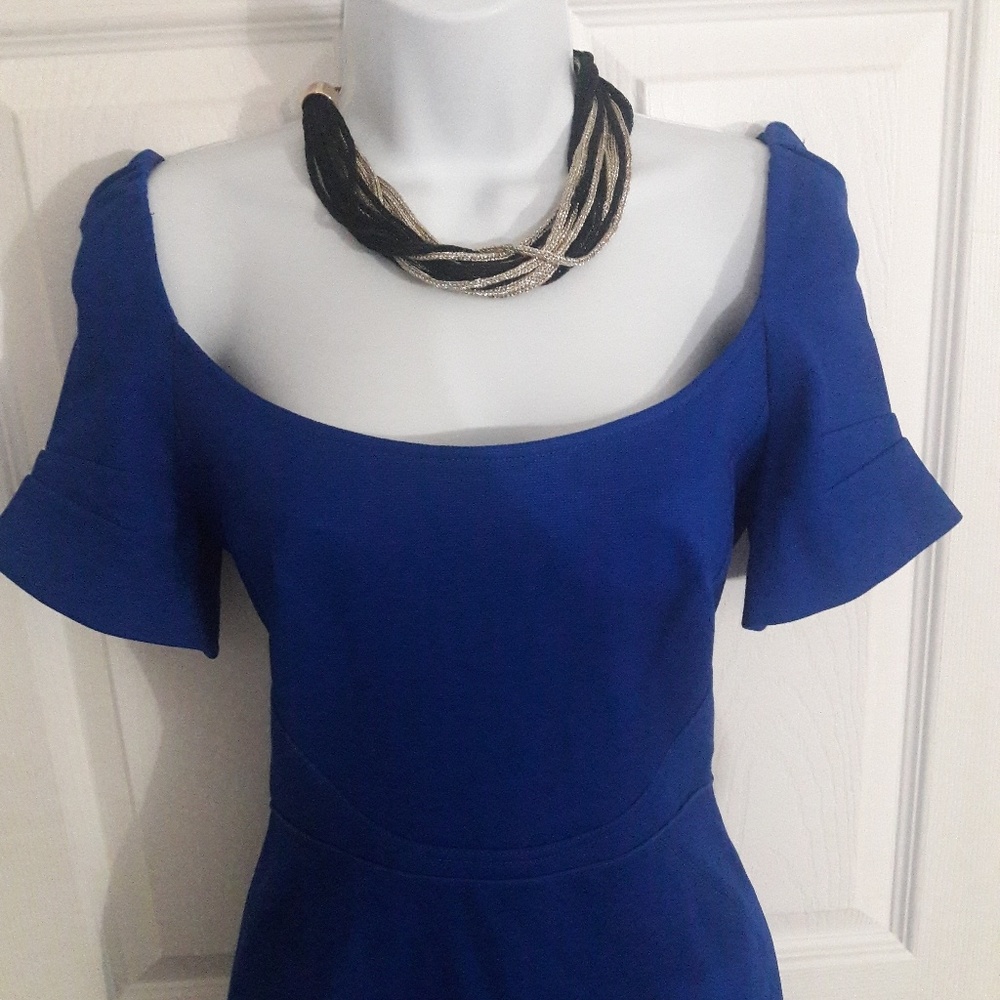 Zac Posen royal blue dress size 8 - Picture 7 of 8
